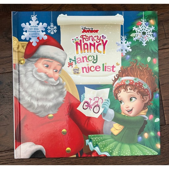 Disney Other - Disney Junior Fancy Nancy and the Nice List Christmas Book xmas